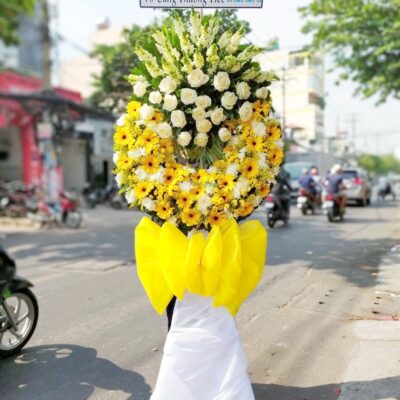 hoa chia buồn