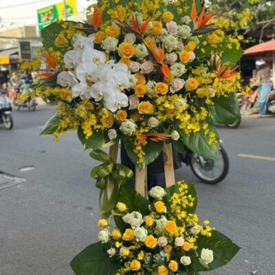 kệ hoa tươi chúc mừng